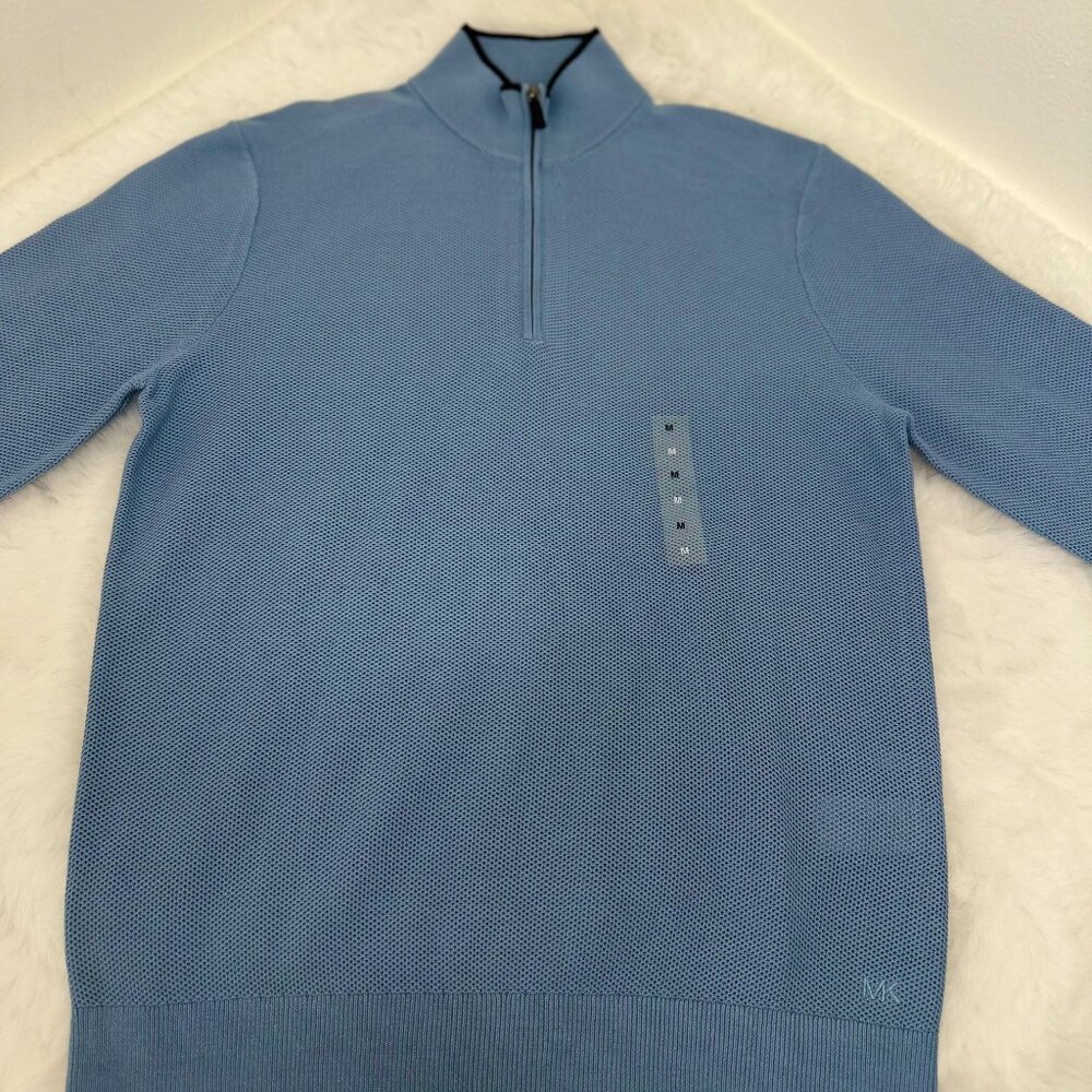 Michael Kors Men’s Quarter-Zip Knit Sweater